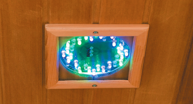 cromoterapia led de 7 colores